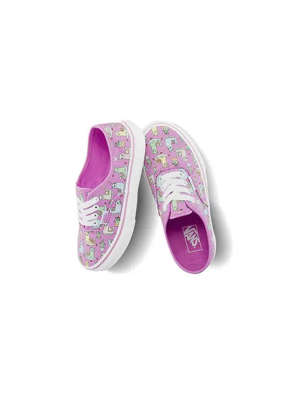 Кроссовки authentic k shoes purple Vans — изображение 4 из 4, фиолетовый