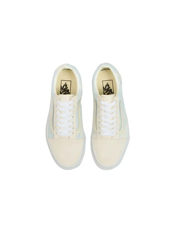 Кроссовки old skool 'bleach wash - ballad blue' Vans — изображение 3 из 4, белый/синий