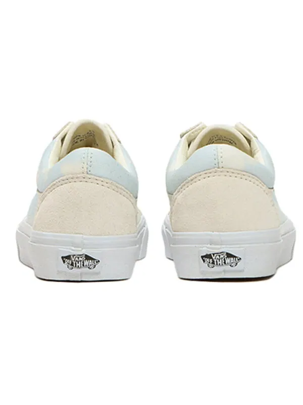 Кроссовки old skool 'bleach wash - ballad blue' Vans — изображение 4 из 4, белый/синий