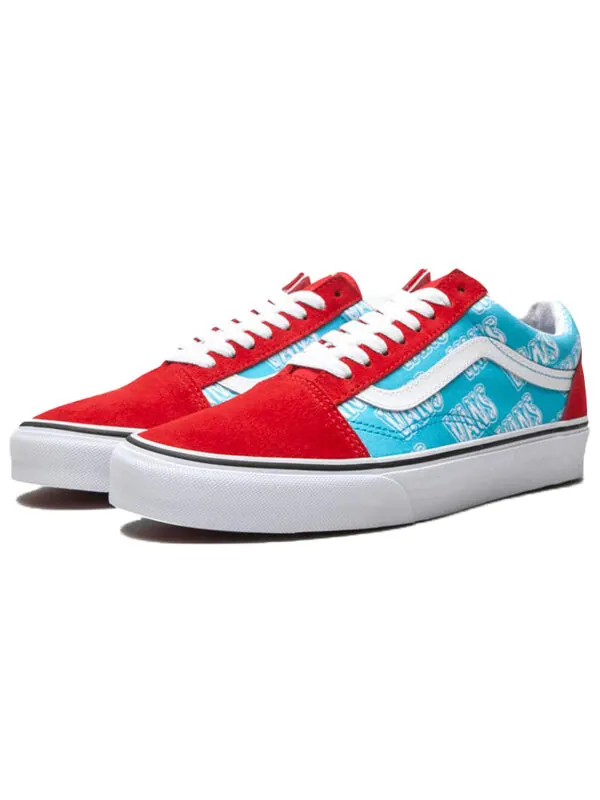 Кроссовки old skool 'retro mart' Vans — изображение 2 из 4, красный/синий