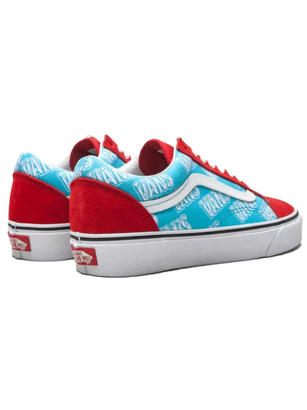 Кроссовки old skool 'retro mart' Vans — изображение 3 из 4, красный/синий