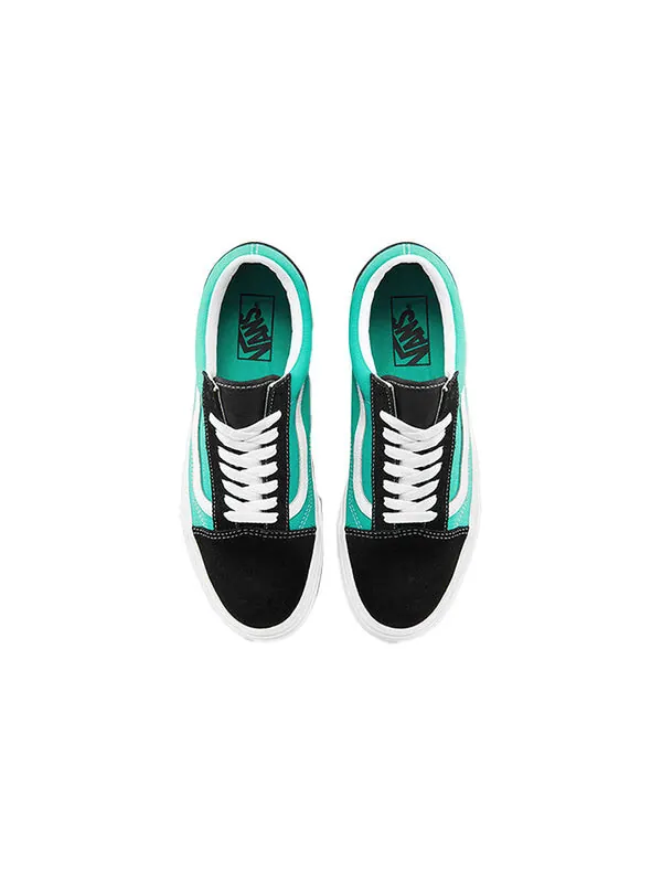 Кроссовки old skool 'classic sport - black waterfall' Vans — изображение 3 из 4, синий/черный/белый