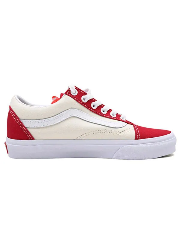 Кроссовки old skool 'classic sport - chili pepper' Vans — изображение 3 из 4, белый/красный