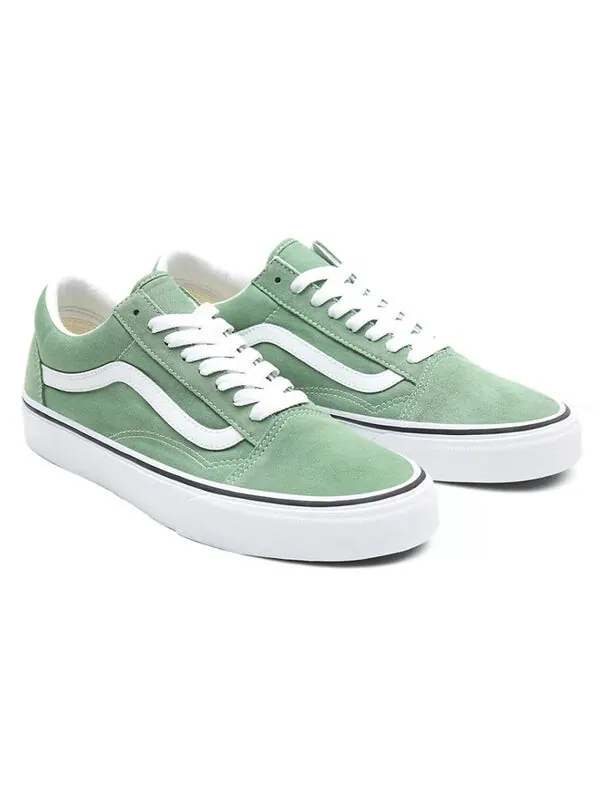 Кроссовки old skool 'shale green' Vans — изображение 3 из 4, зеленый