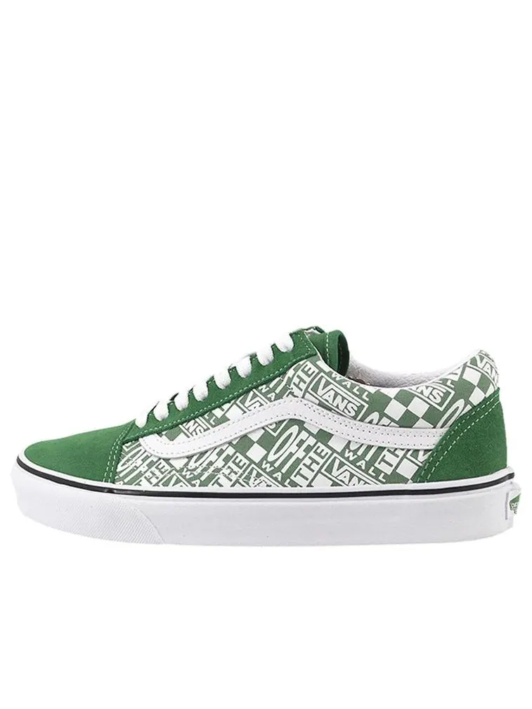 Кеды Vans Old Skool 'Off The Wall - Green' — изображение 1 из 4, зеленый