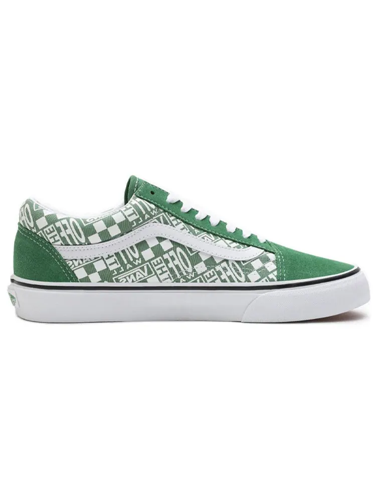 Кеды Vans Old Skool 'Off The Wall - Green' — изображение 2 из 4, зеленый