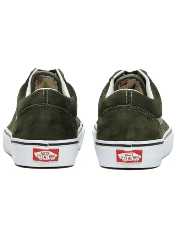 Кроссовки old skool 'pig suede - olive' Vans — изображение 4 из 4, зеленый
