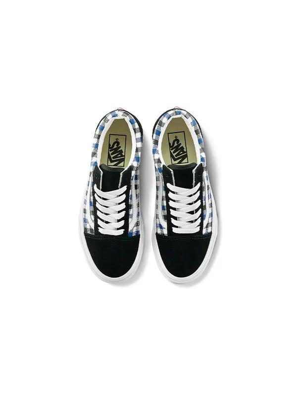 Кроссовки old skool spring daze white/gingham/black Vans — изображение 3 из 4, черный