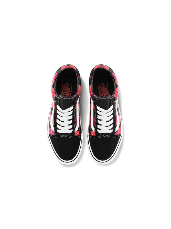 Кроссовки old skool 'valentines hearts' Vans — изображение 3 из 4, красный