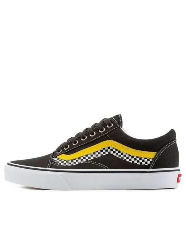 Кроссовки old skool 'wave - raven multi' Vans — изображение 1 из 4, черный/желтый/красный