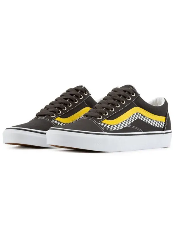 Кроссовки old skool 'wave - raven multi' Vans — изображение 3 из 4, черный/желтый/красный