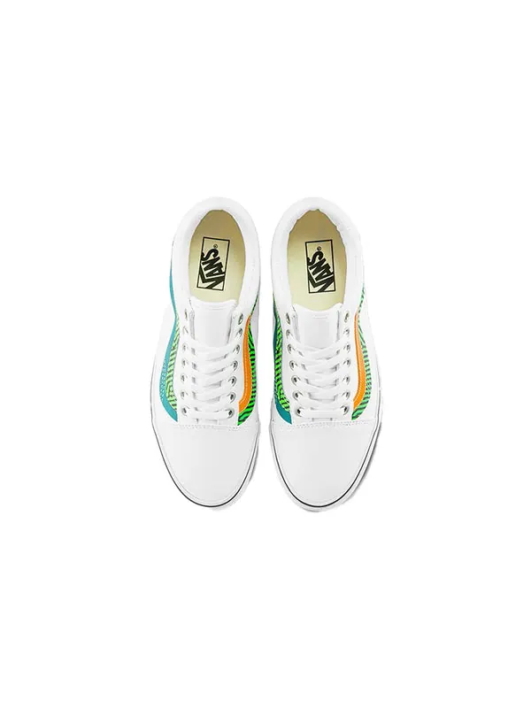 Кроссовки old skool 'wave' Vans — изображение 3 из 4, белый