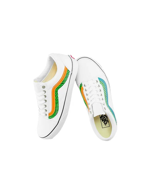 Кроссовки old skool 'wave' Vans — изображение 4 из 4, белый