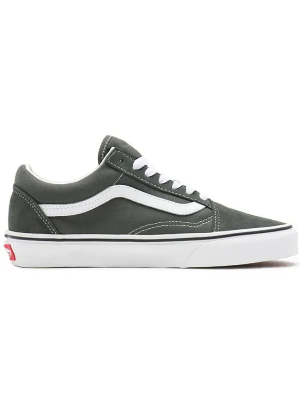 Кроссовки old skool sneakers grey gray Vans — изображение 2 из 4, серый