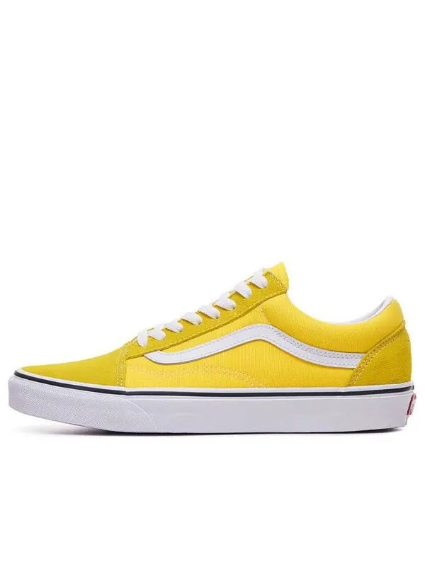Кроссовки old skool 'cyber yellow' Vans — изображение 1 из 4, белый