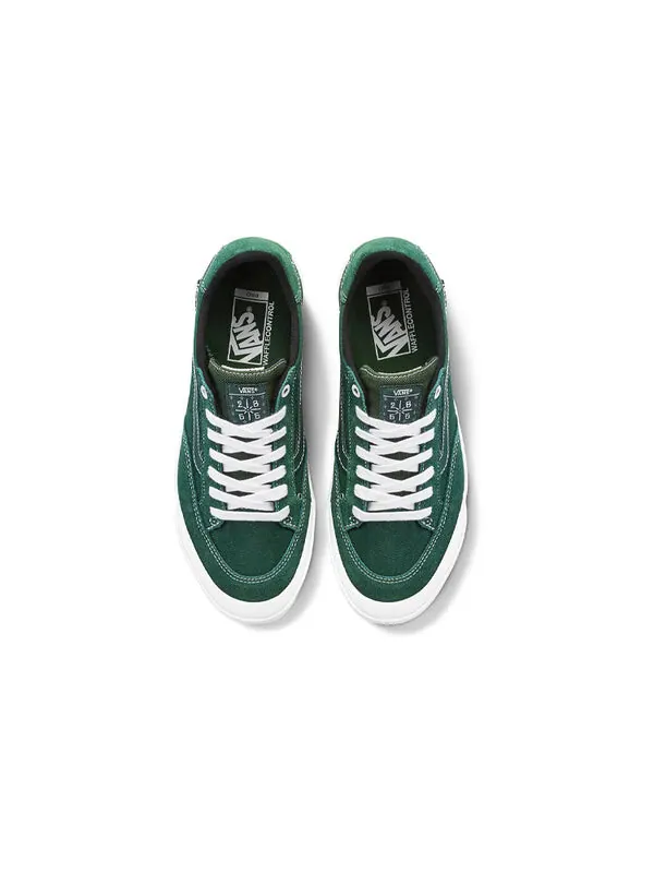 Кроссовки berle pro retro low tops casual skateboarding shoes green Vans — изображение 3 из 4, зеленый