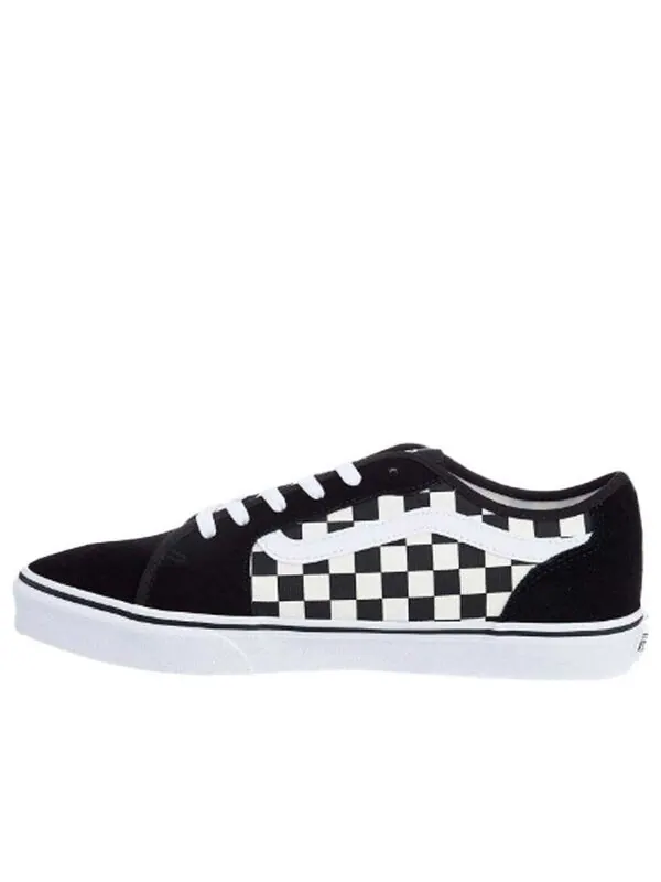 Кроссовки filmore decon checkboard 'black white' Vans — изображение 1 из 4, черный/белый