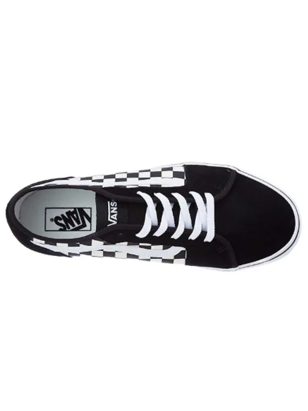 Кроссовки filmore decon checkboard 'black white' Vans — изображение 3 из 4, черный/белый