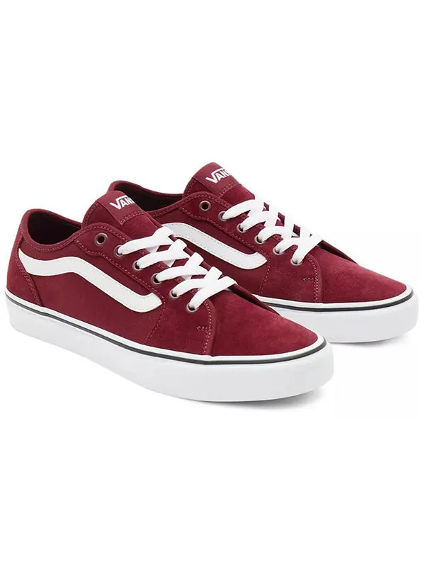 Кроссовки filmore casual fashion skate shoes red Vans — изображение 3 из 4, красный