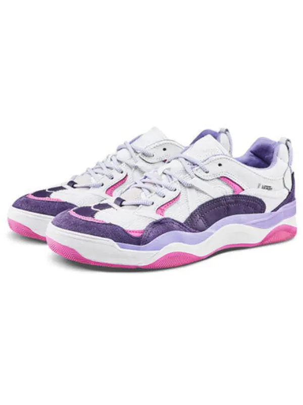 Кроссовки varix wc retro low top skate shoes purple pink white Vans — изображение 3 из 4, фиолетовый/розовый/белый