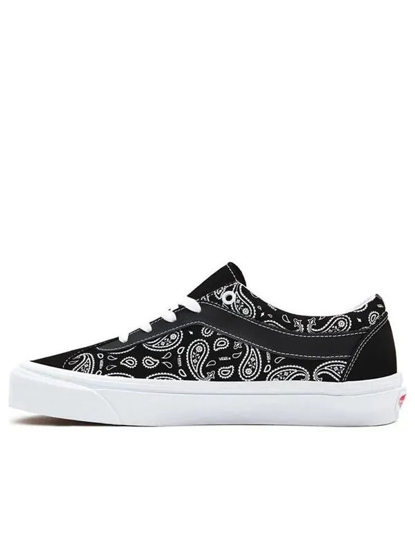 Кроссовки bold ni 'paisley - black' Vans — изображение 1 из 4, черный/белый