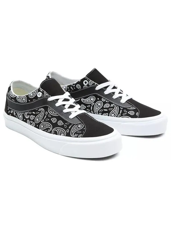 Кроссовки bold ni 'paisley - black' Vans — изображение 3 из 4, черный/белый