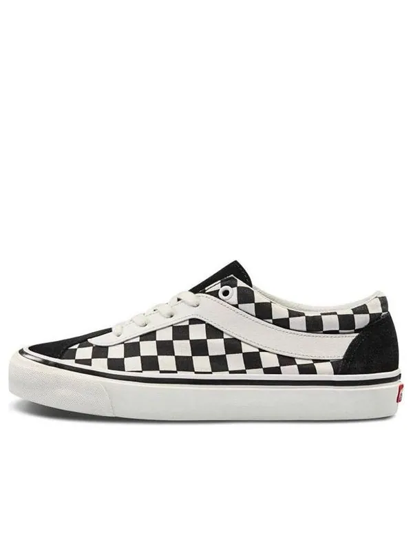 Кроссовки bold ni checkerboard 'black marshmallow' Vans — изображение 1 из 4, черный