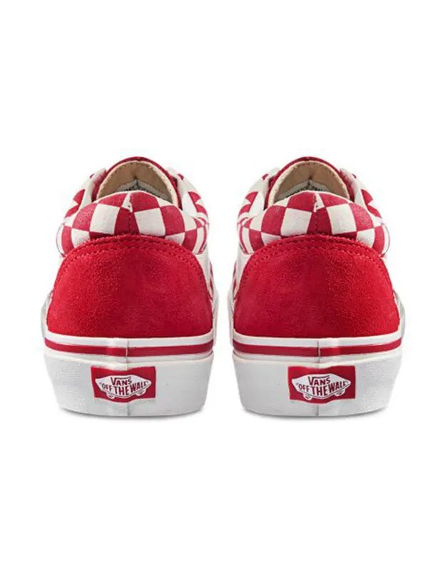 Кроссовки bold ni 'red checkerboard' Vans — изображение 4 из 4, красный