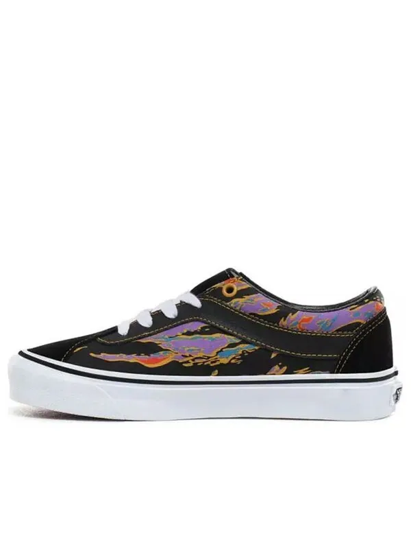 Кроссовки tiger camo bold ni 'black white' Vans — изображение 1 из 4, черный/белый