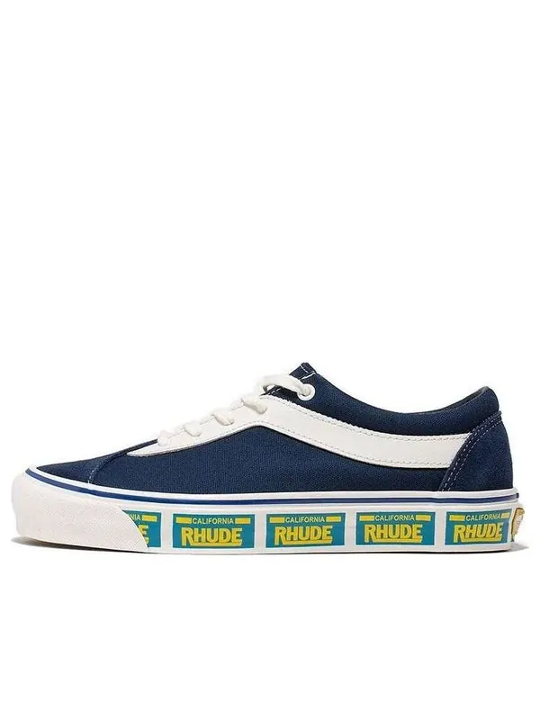 Кроссовки rhude x bold ni 'navy' Vans — изображение 1 из 4, синий/белый