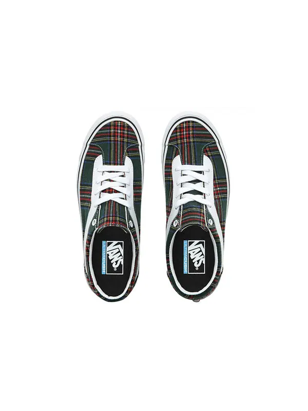 Кроссовки bold ni 'tartan green' Vans — изображение 4 из 4, черный/белый