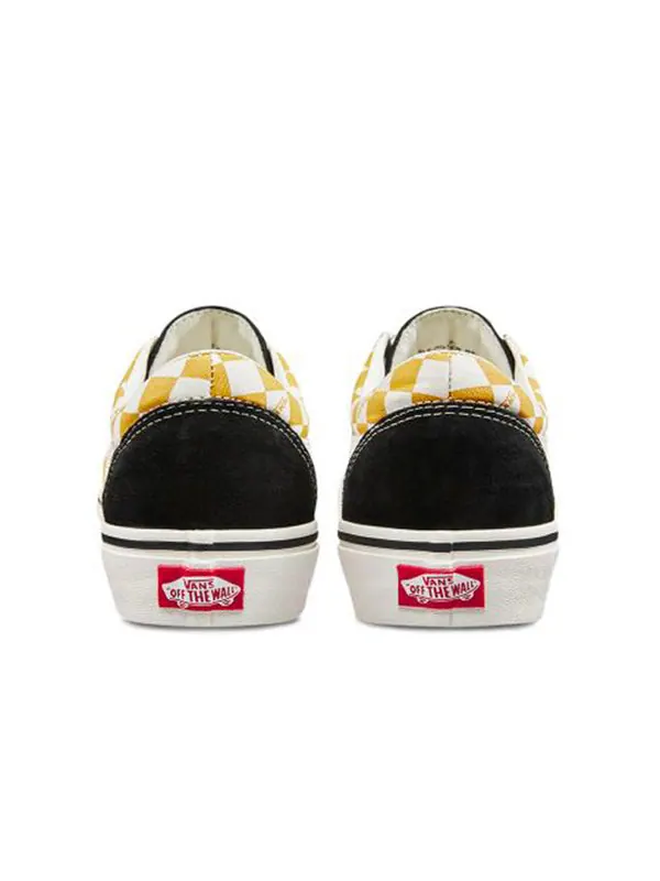 Кроссовки bold ni checkerboard - black mango mojito checkerboard - black mango mojito Vans — изображение 4 из 4, черный