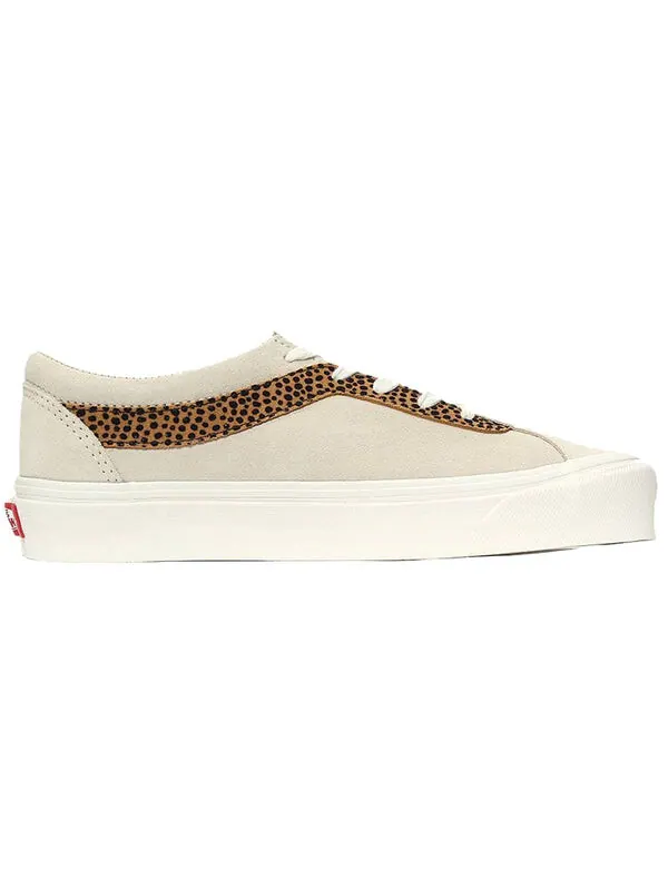 Кроссовки bold ni shoes beige 'leopard white' Vans — изображение 2 из 4, белый