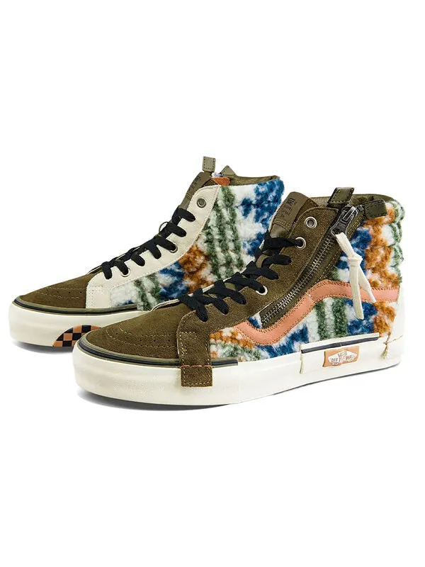 Кроссовки Vans SK8-HI Reissue Cap 'Mixed Textile' — изображение 2 из 4, мульти