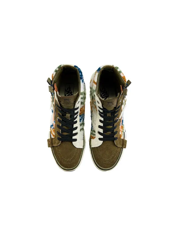 Кроссовки Vans SK8-HI Reissue Cap 'Mixed Textile' — изображение 3 из 4, мульти