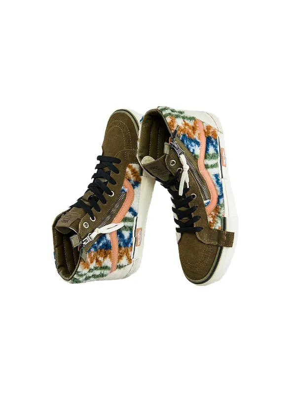 Кроссовки Vans SK8-HI Reissue Cap 'Mixed Textile' — изображение 4 из 4, мульти