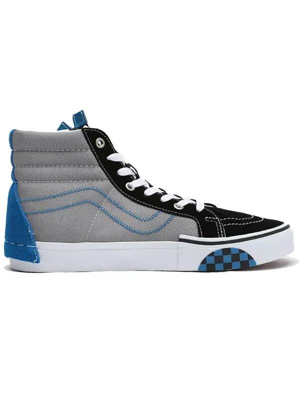 Кроссовки sk8-hi reissue ca 'black myconos blue' Vans — изображение 2 из 4, синий