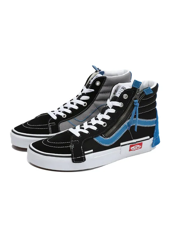 Кроссовки sk8-hi reissue ca 'black myconos blue' Vans — изображение 3 из 4, синий
