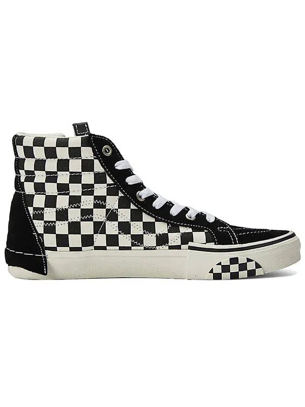 Кроссовки Vans SK8-HI Reissue Cap Skate Shoes Grey/Black — изображение 2 из 4, серый/черный