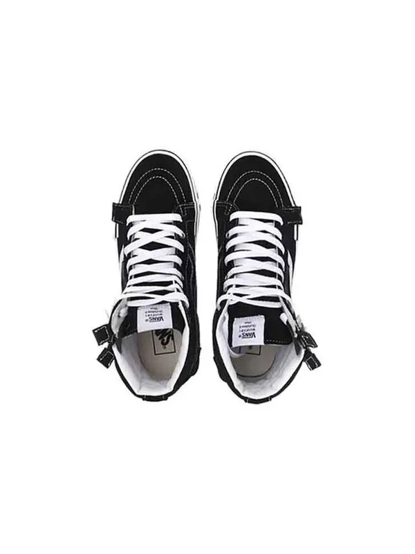 Кроссовки Vans SK8-HI Reissue CAP 'Black' — изображение 4 из 4, черный/белый