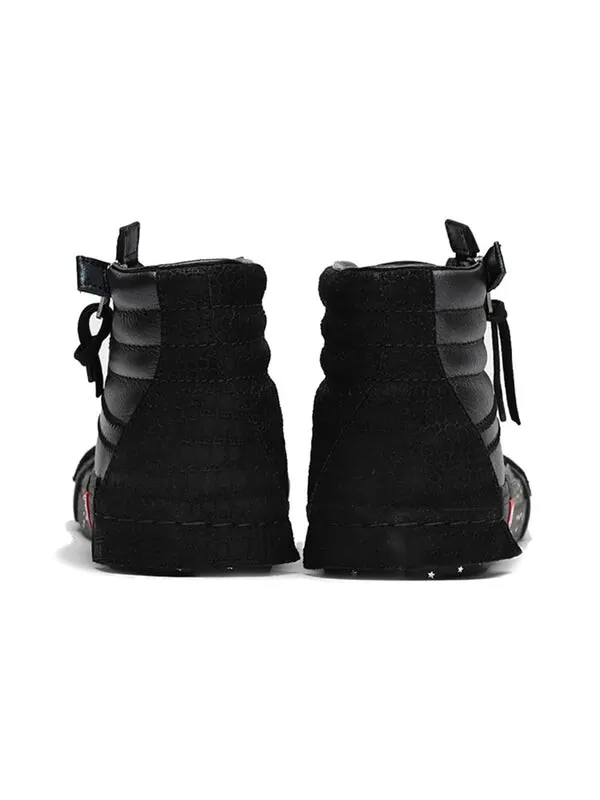 Кроссовки Vans SK8-HI Reissue CAP 'Glitter Mix - Black' — изображение 3 из 4, черный