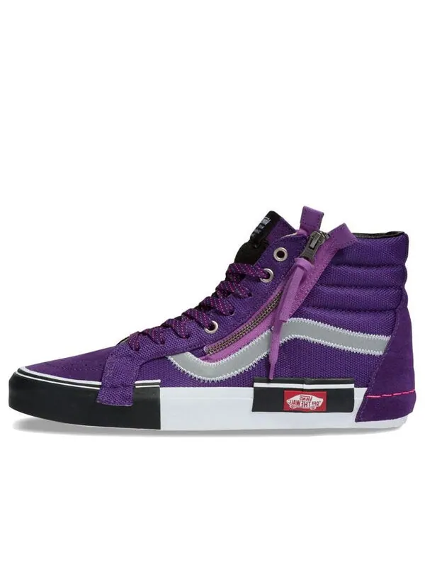 Кроссовки Vans SK8-HI Reissue CAP 'Violet Indigo/Black' Purple/Black — изображение 1 из 4, черный/фиолетовый