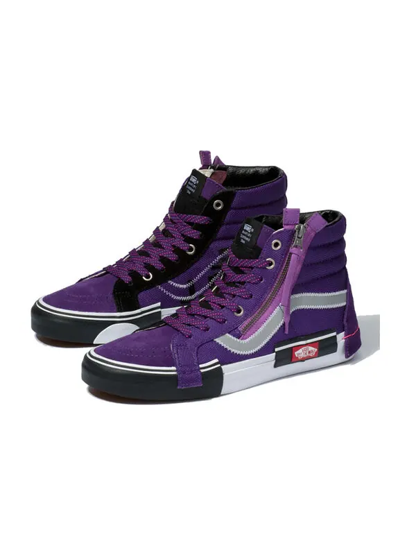 Кроссовки Vans SK8-HI Reissue CAP 'Violet Indigo/Black' Purple/Black — изображение 3 из 4, черный/фиолетовый