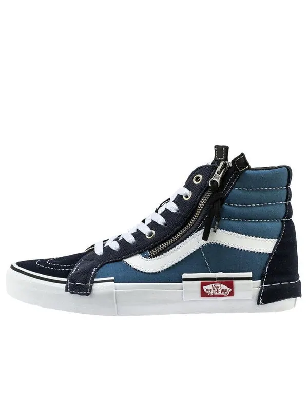 Кроссовки Vans SK8-HI Reissue CAP 'Parisian Night' — изображение 1 из 4, синий