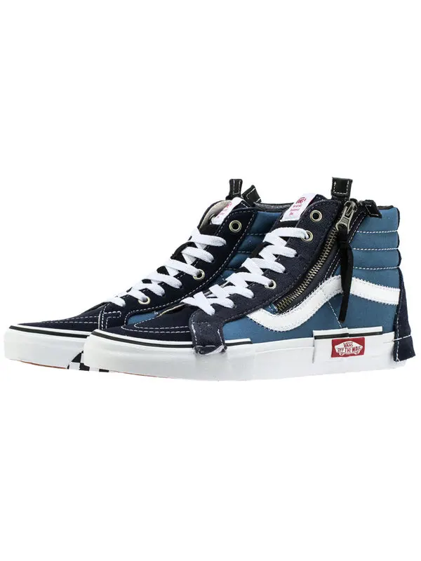 Кроссовки Vans SK8-HI Reissue CAP 'Parisian Night' — изображение 4 из 4, синий