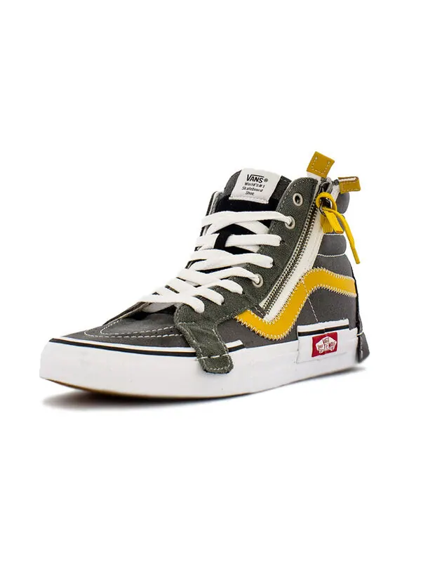 Кроссовки Vans SK8-HI Reissue CAP 'Pewter Mango Mojito' — изображение 2 из 4, оранжевый