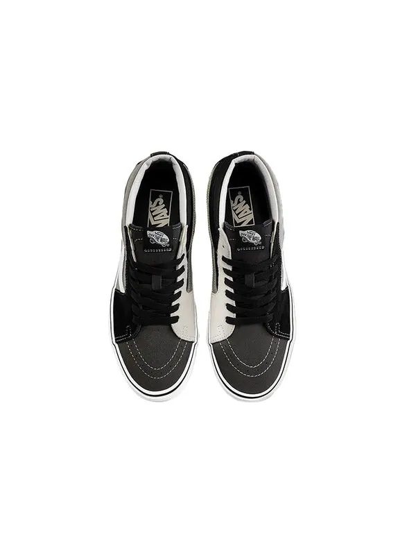 Кроссовки sk8-mid black/white/grey Vans — изображение 3 из 4, черный/белый/серый