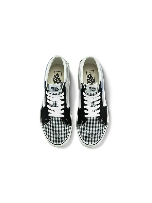 Кроссовки sk8-mid 'prep retro - blanc de blanc' Vans — изображение 3 из 4, мульти