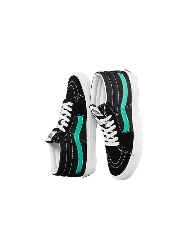 Кроссовки sk8-mid 'classic sport' Vans — изображение 4 из 4, черный/синий