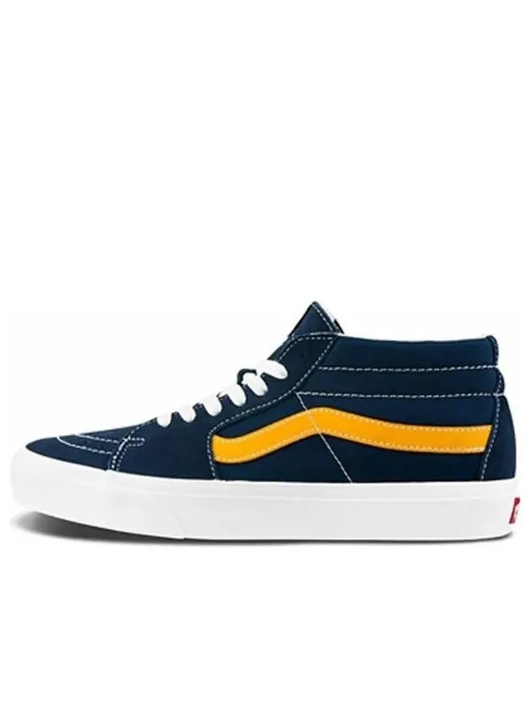 Кроссовки sk8-mid (classic sport) dress blu blue Vans — изображение 1 из 4, синий